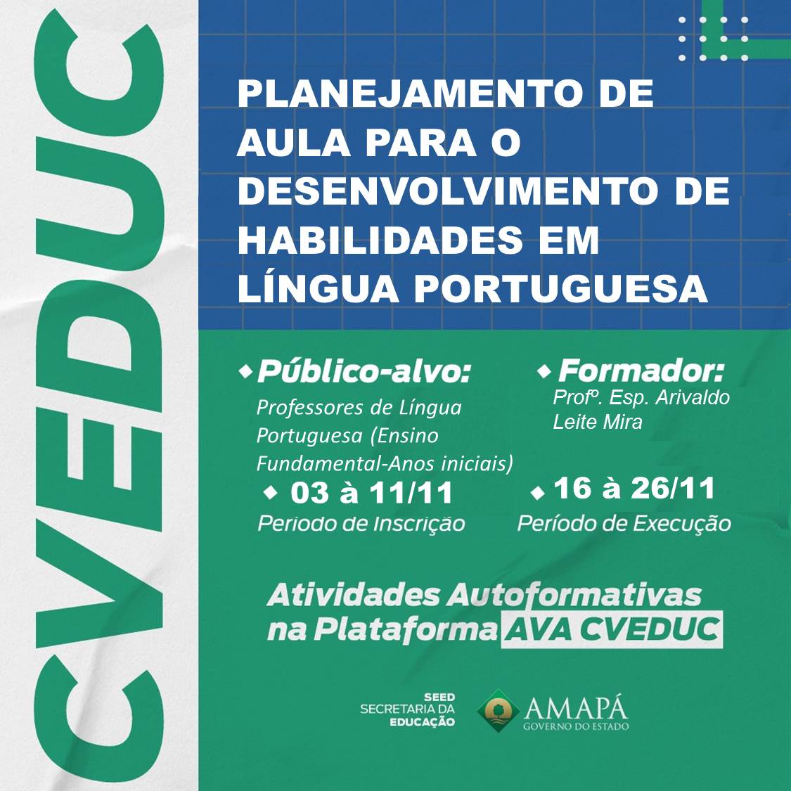 PLANEJAMENTO DE AULA PARA O DESENVOLVIMENTO DE HABILIDADES DE LÍNGUA PORTUGUESA ANOS INICIAIS COM FOCO NA APRENDIZAGEM